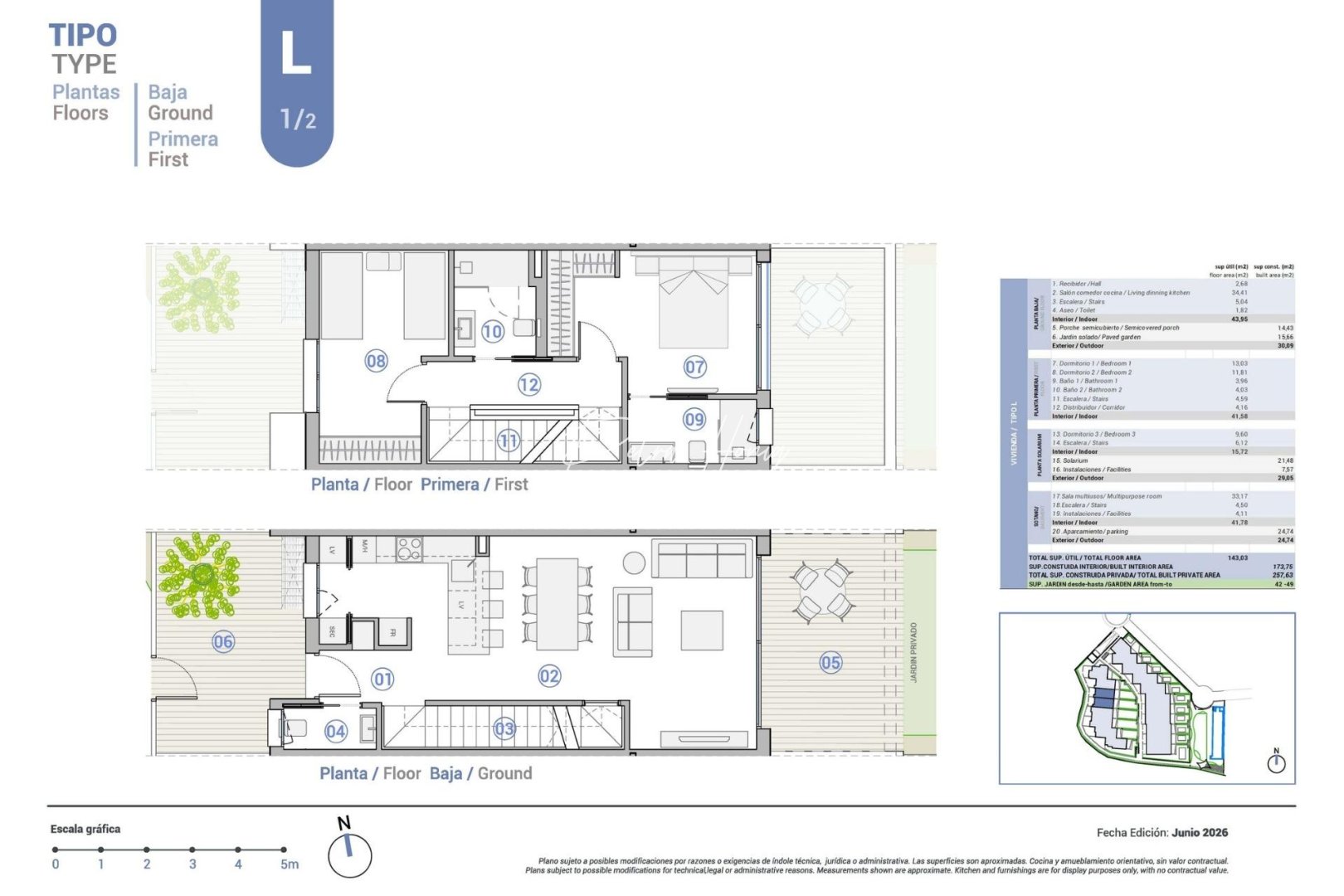 Nybygg - Rekkehus - El Campello - Platja de L´Amerador