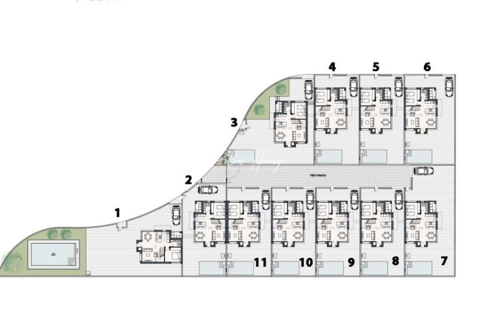 Nybygg - Villa - Los Montesinos - La Herrada