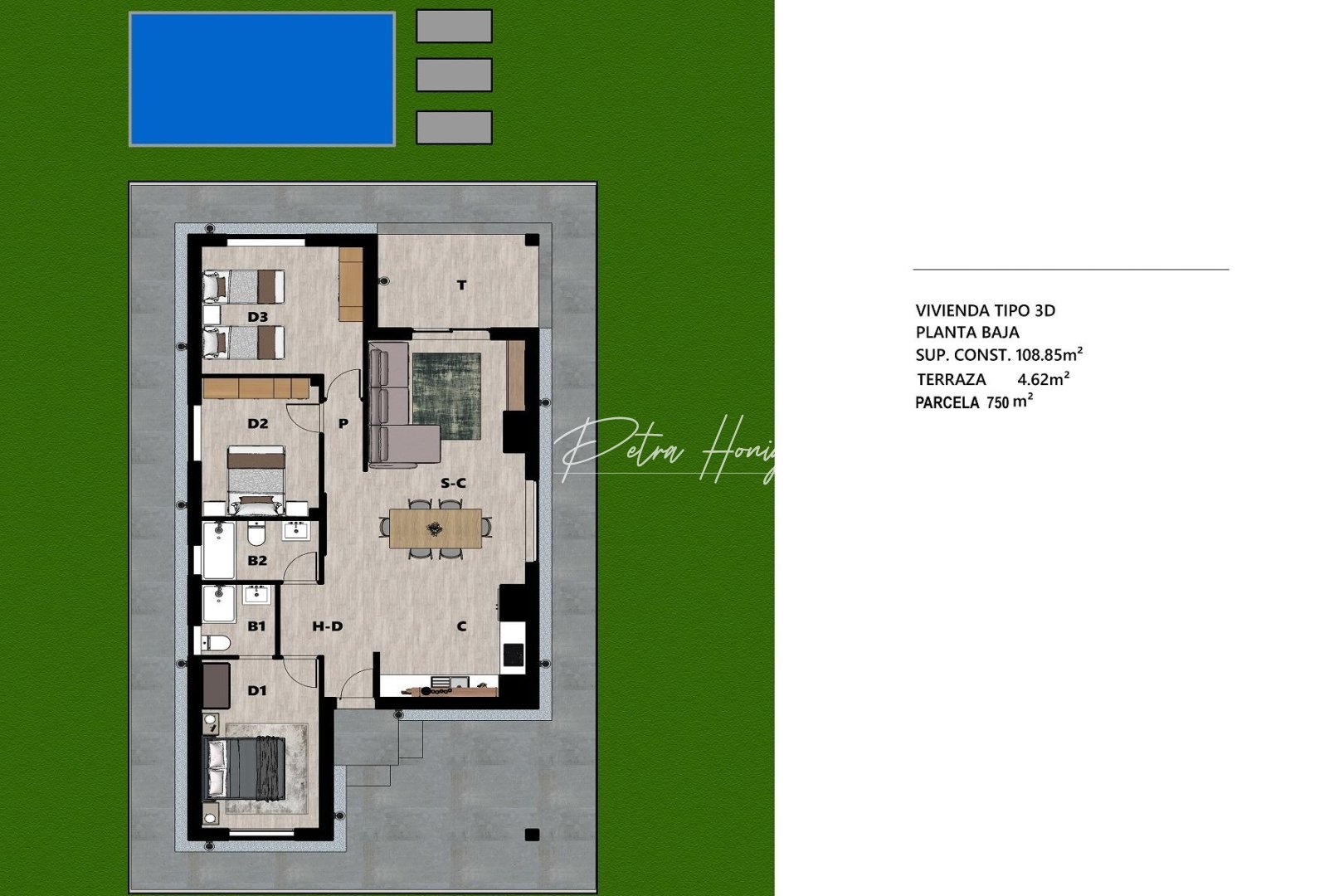 Nybygg - Villa - Other areas - Campo de San Juan