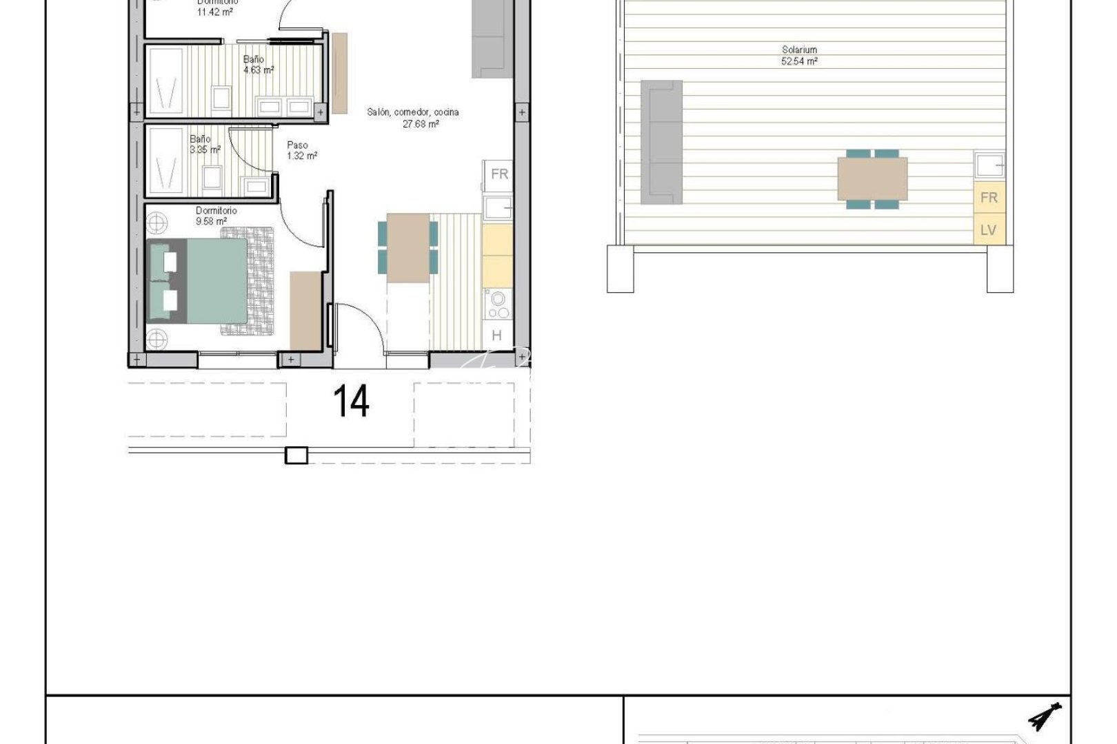 Obra Nueva - Apartamento - Other areas - San Cayetano