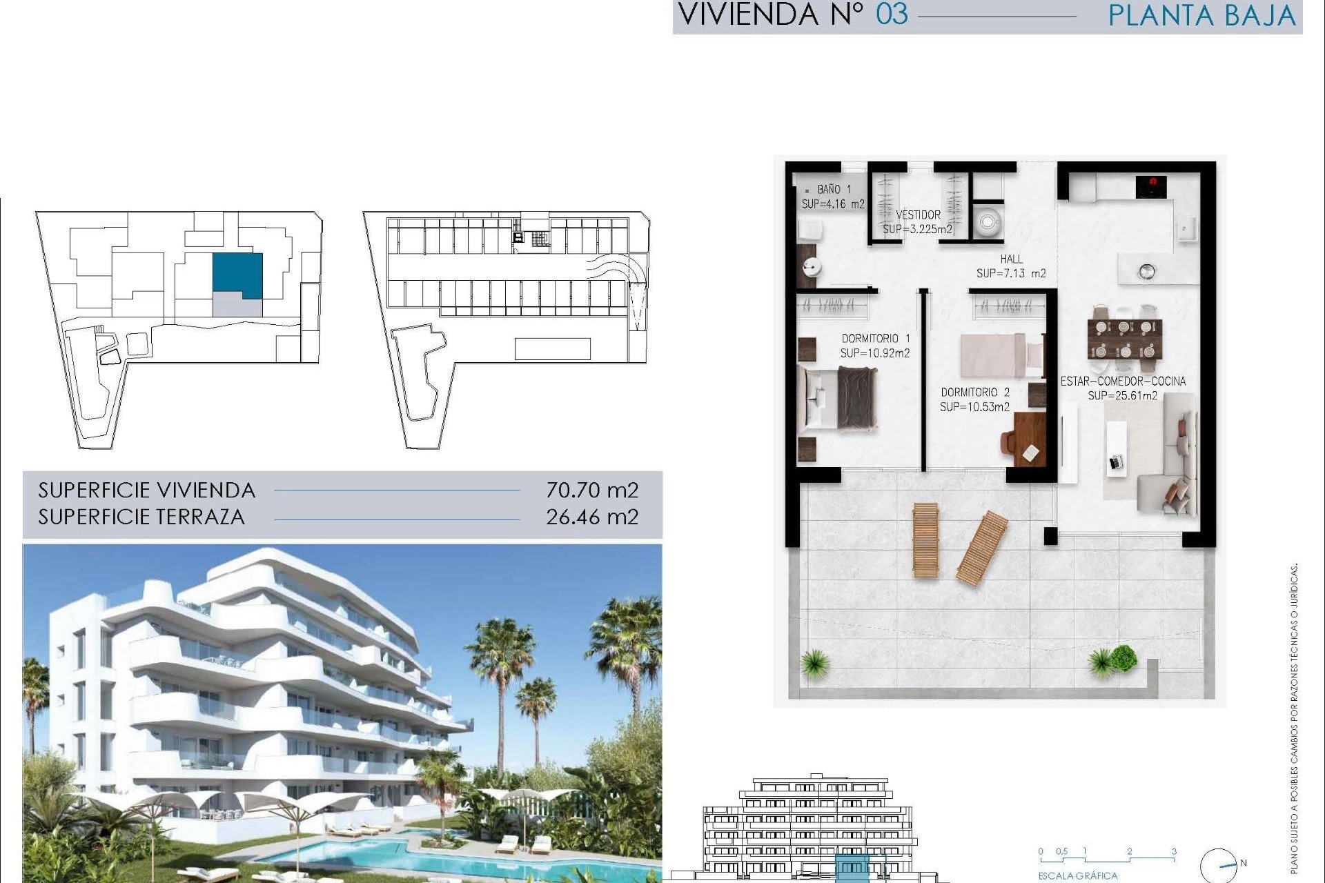 Obra Nueva - Apartamento - Pilar de La Horadada - Mil Palmeras