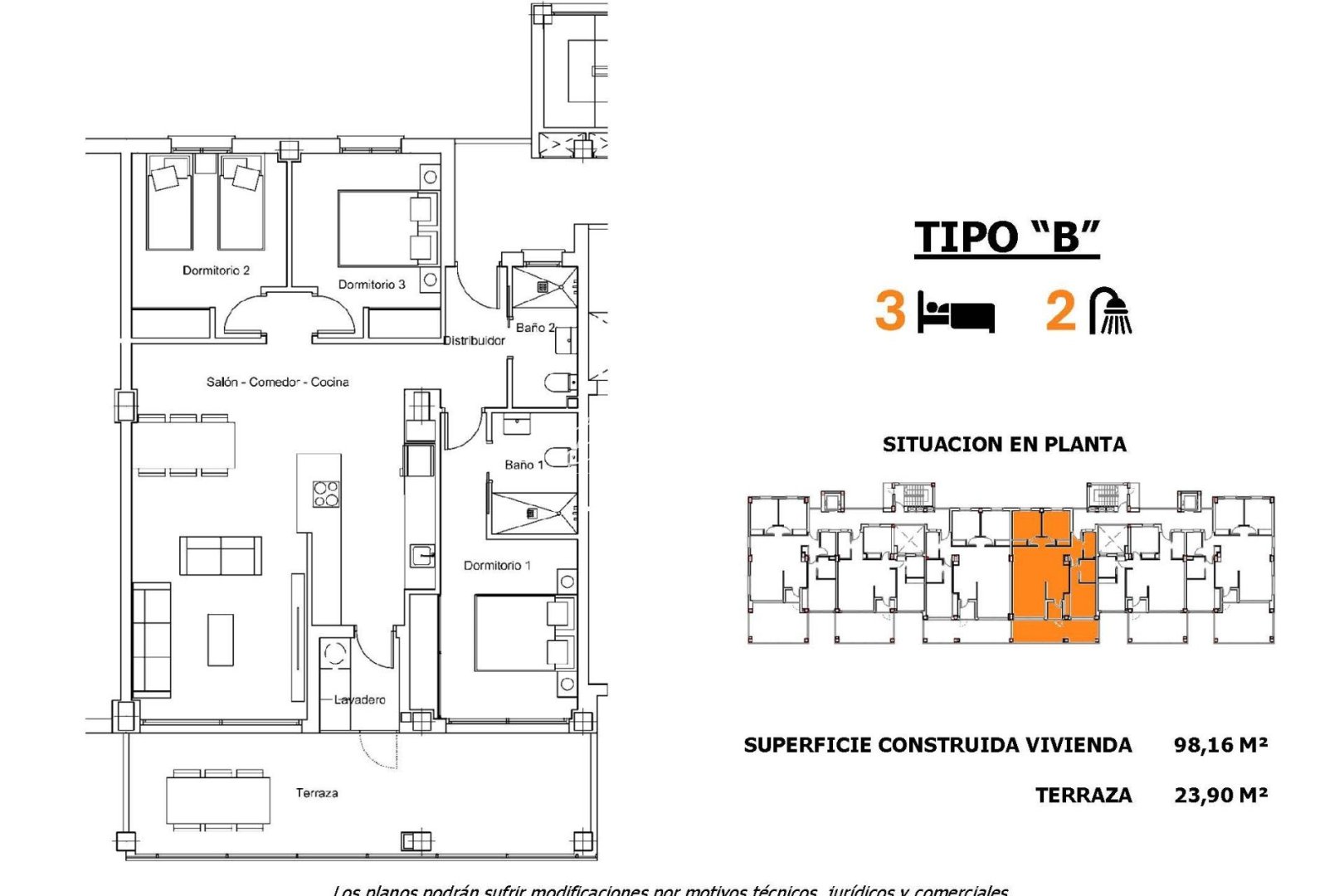 Obra Nueva - Apartamento - San Miguel de Salinas - Pueblo