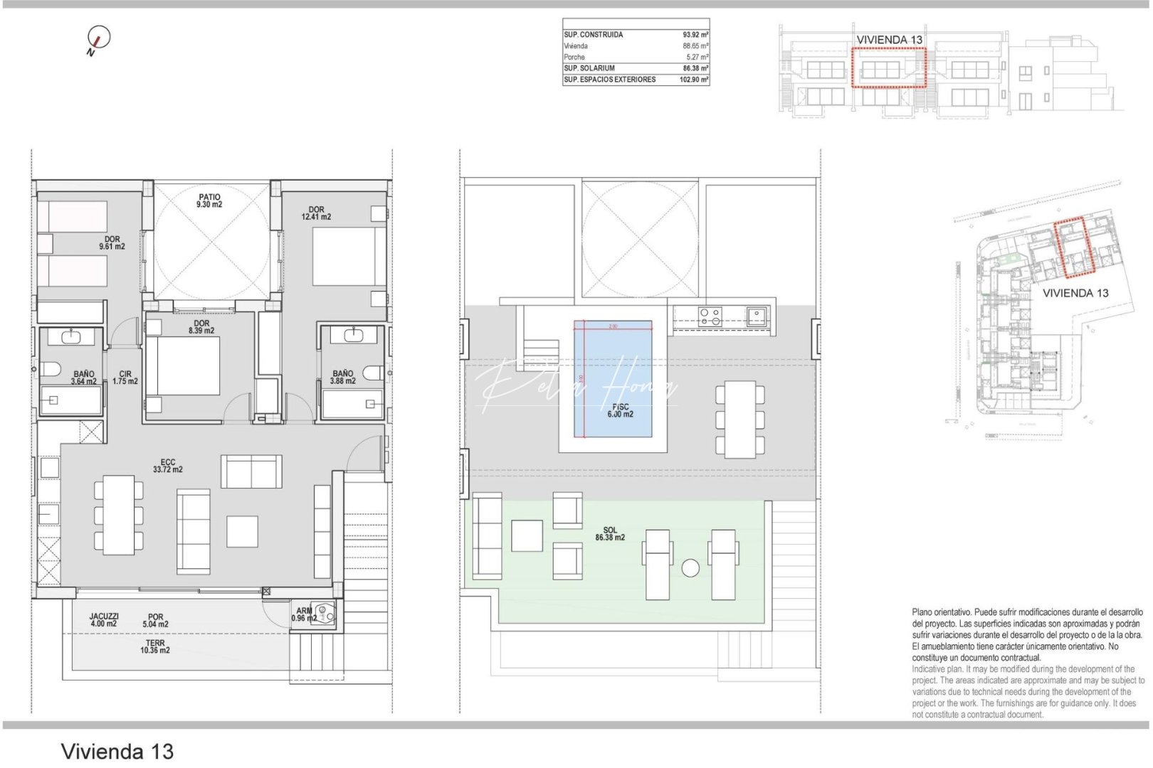 Obra Nueva - Bungalow - Pilar de La Horadada - pueblo