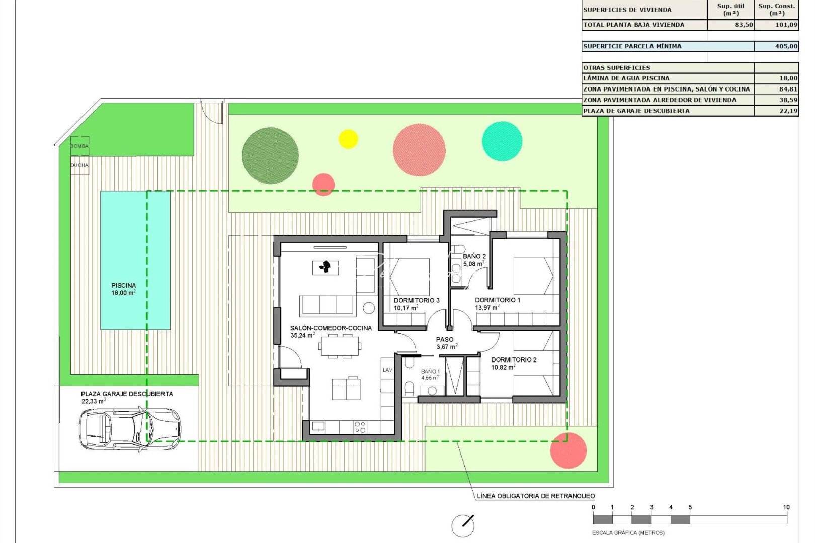 Obra Nueva - Chalet - Hondón de las Nieves - Urbaniz. La Montañosa