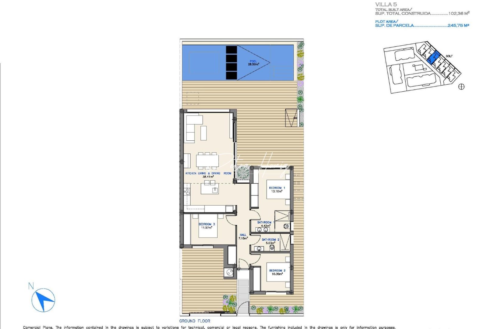Obra Nueva - Chalet - Los Alcazares - Serena Golf