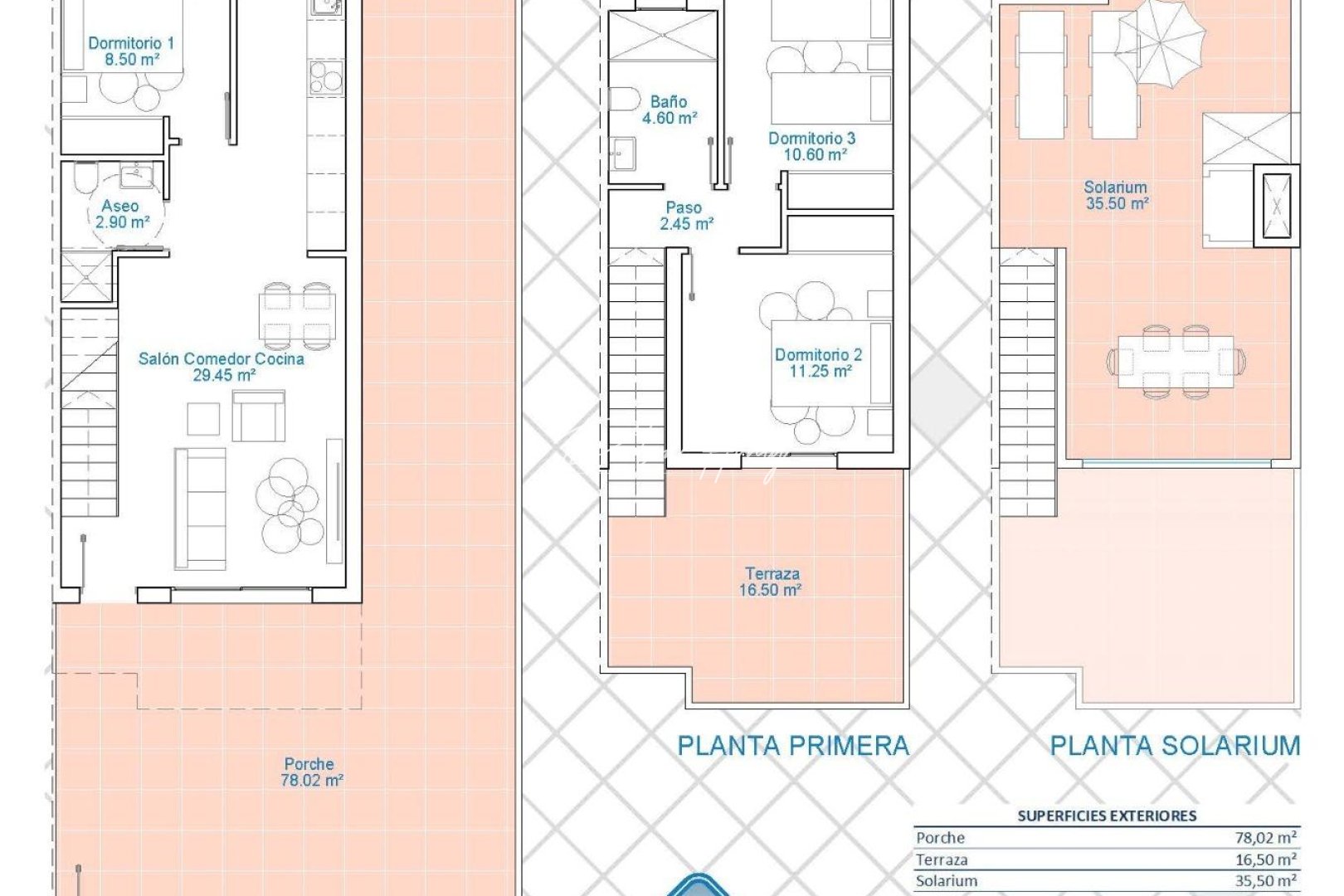 Obra Nueva - Chalet - Pilar de La Horadada - Lo Monte