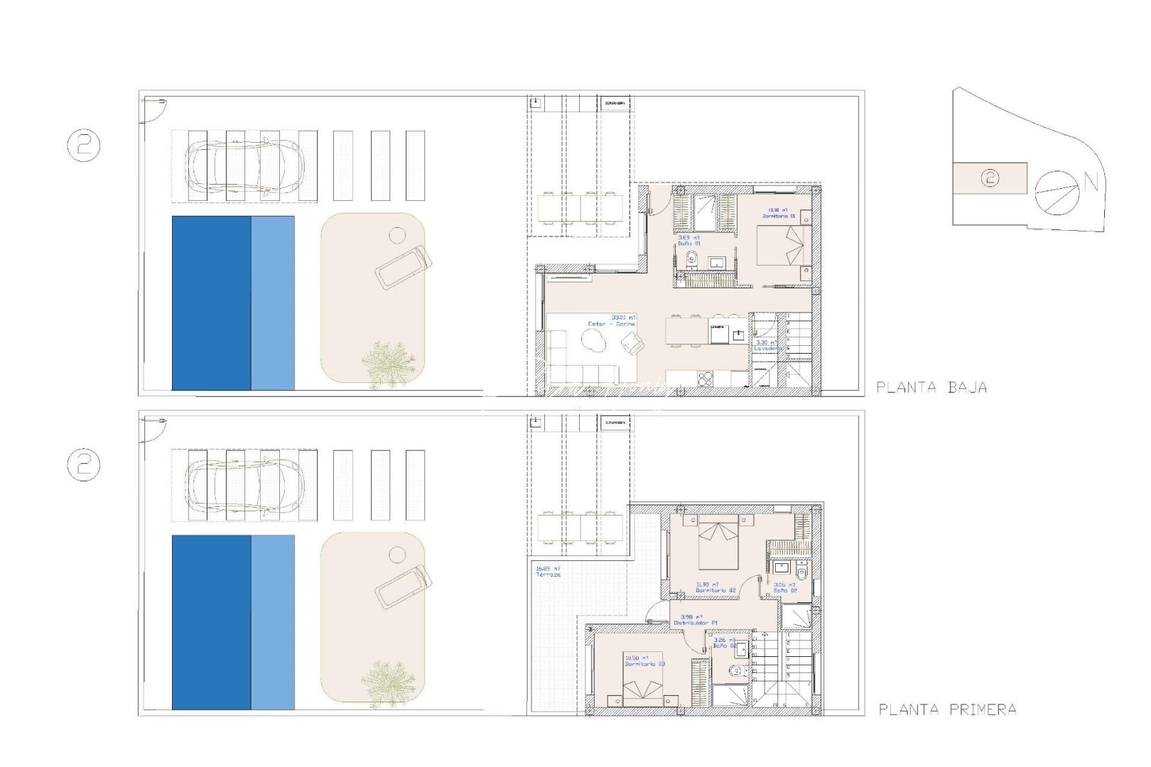Obra Nueva - Chalet - San Pedro del Pinatar - Centro