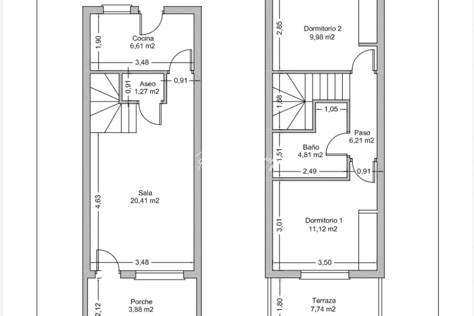 Resales - Townhouse - Ciudad Quesada