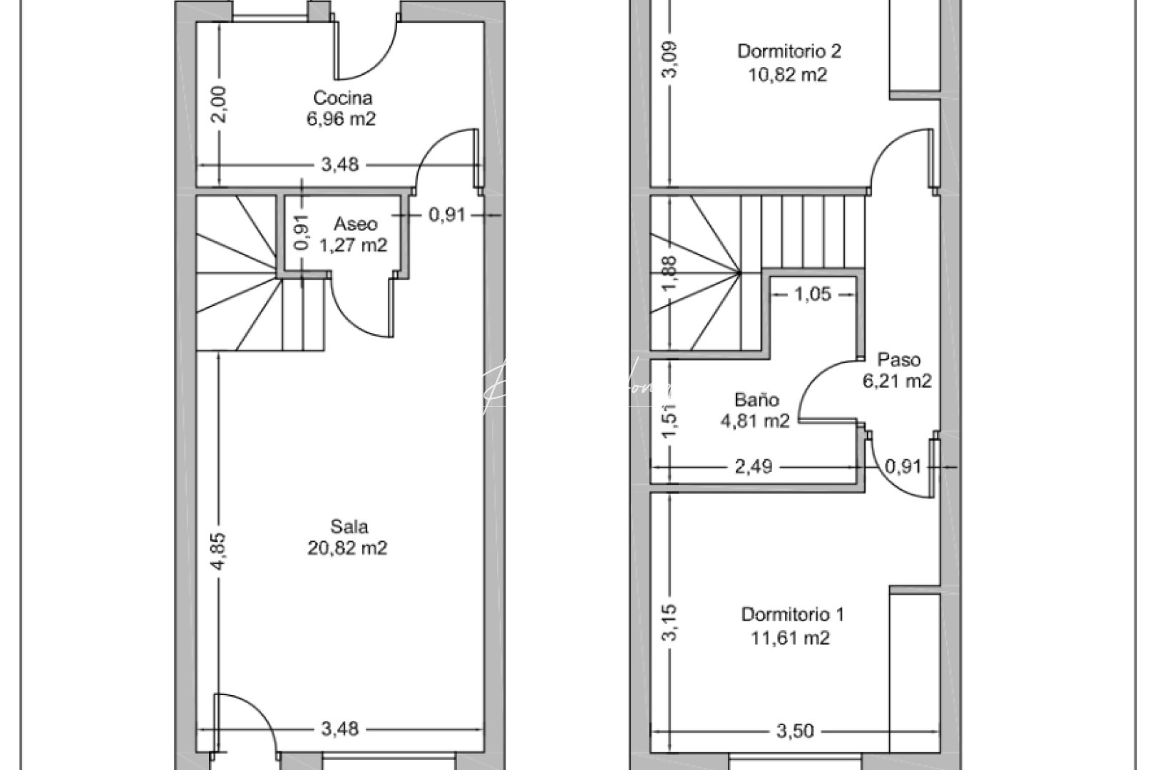Til Salgs - Rekkehus - Ciudad Quesada
