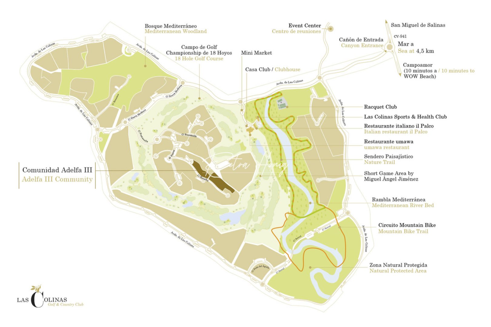 Til Salgs - Villa - Las Colinas - Las Colinas Golf
