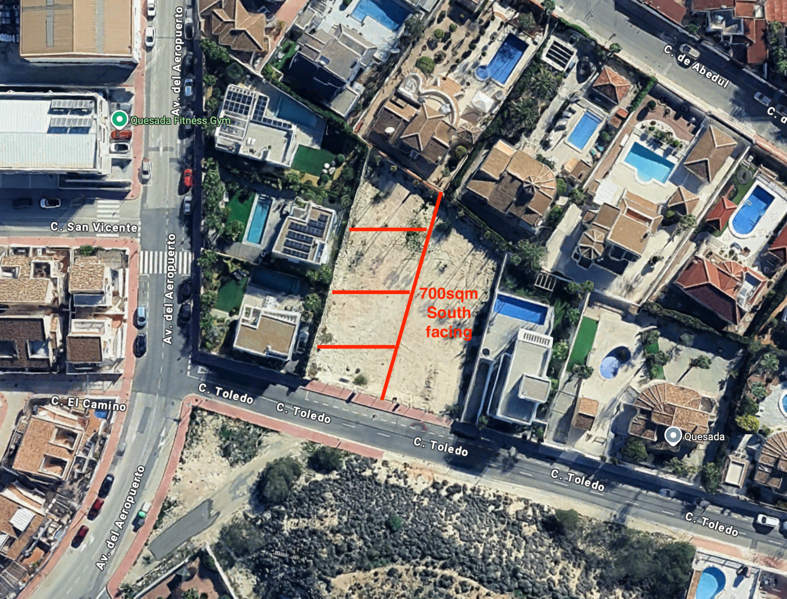 Parcela rústica en venta en Rojales zona Ciudad Quesada