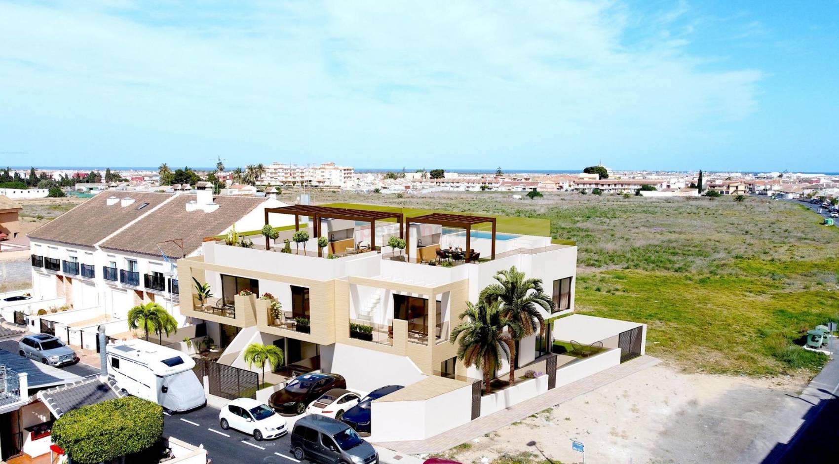 New build - Bungalow - San Pedro del Pinatar - Lo Pagan