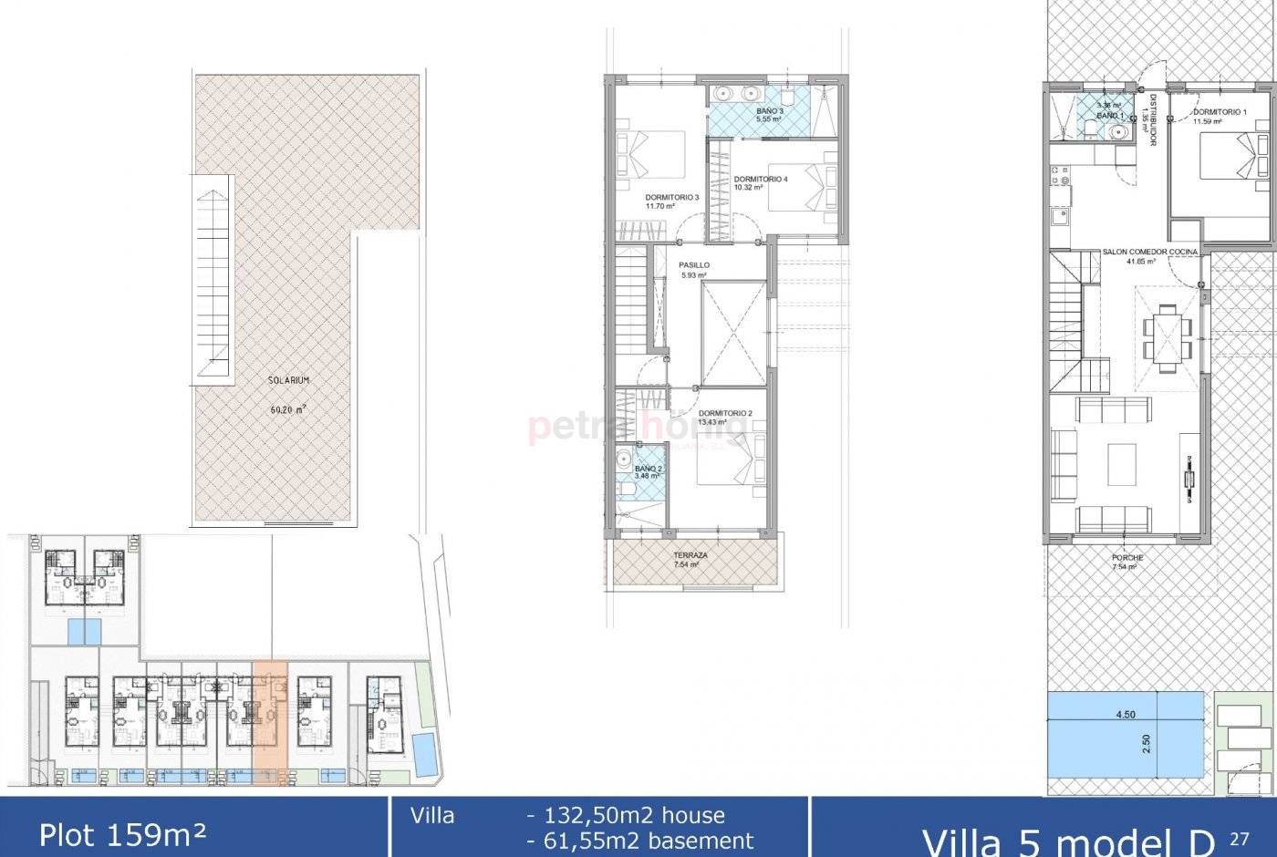 Nouvelle Construction - Maison de ville - Pilar de La Horadada - La Torre de la Horadada