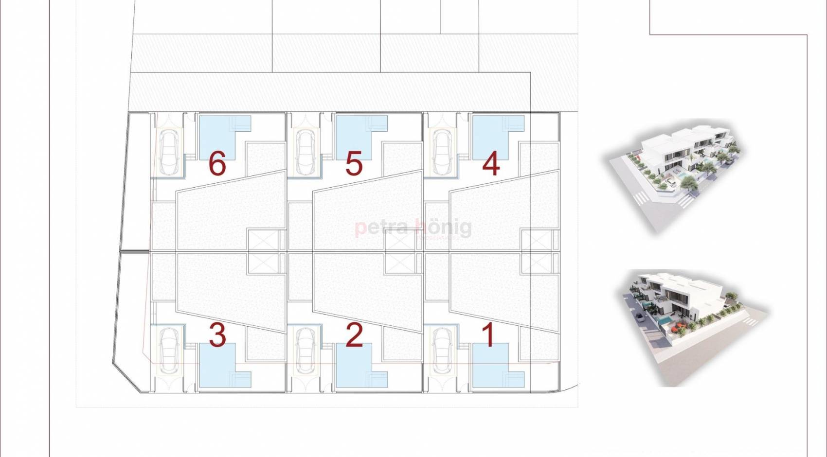 Neubau-Projekte - Reihenhaus - Dolores - Sector 3