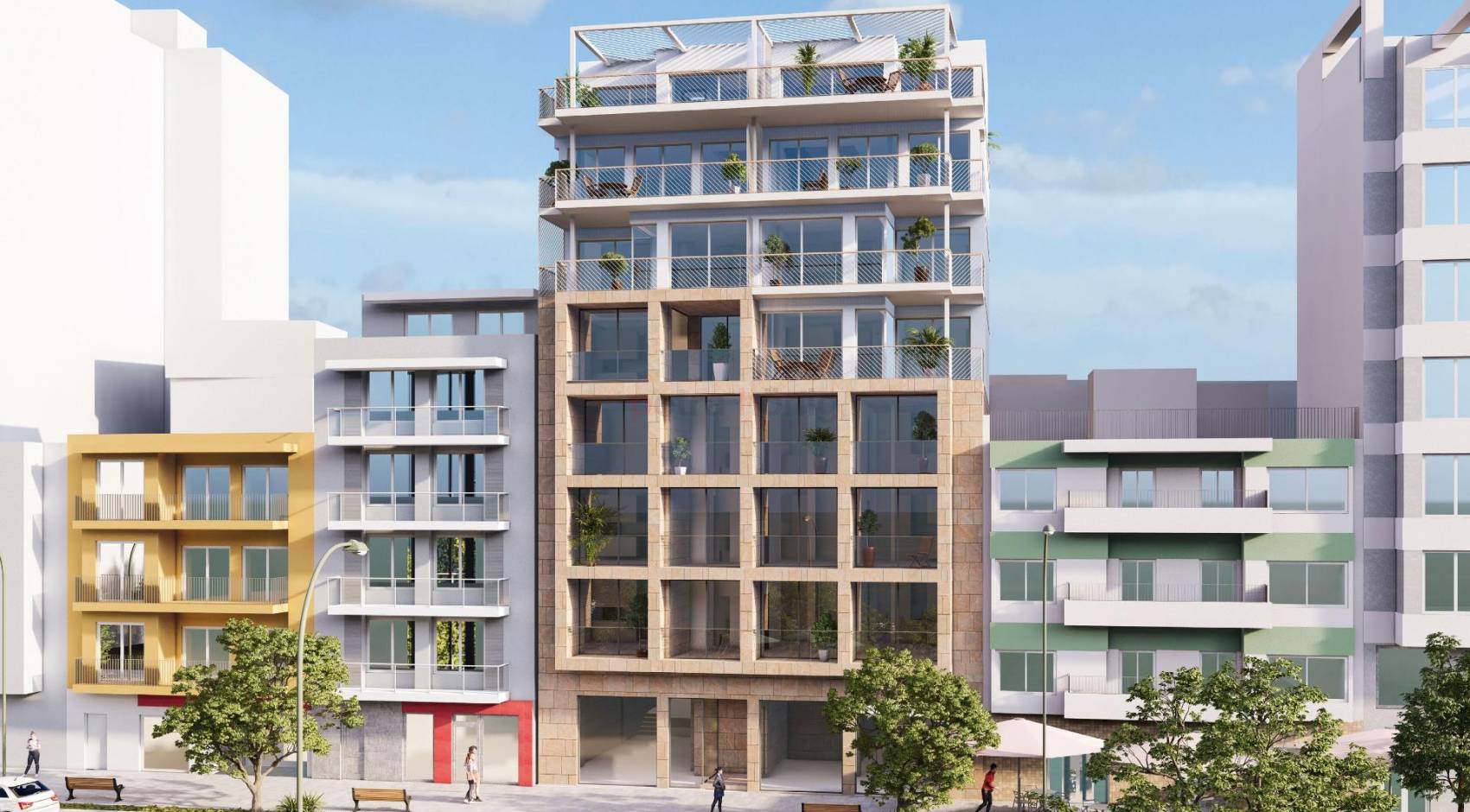 Neubau-Projekte - Apartment - Villajoyosa - Pueblo