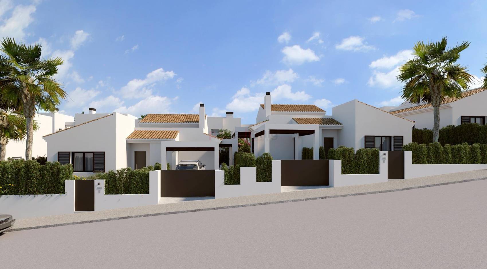 Neubau-Projekte - Einfamilienhaus - Algorfa - Castillo De Montemar
