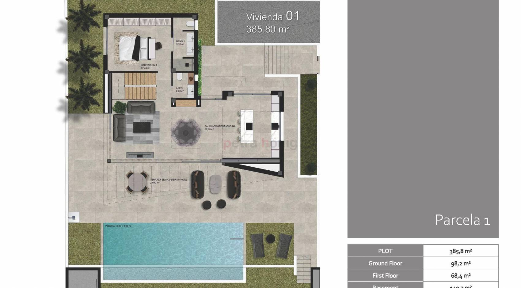 Neubau-Projekte - Einfamilienhaus - Polop - URBANIZACIONES