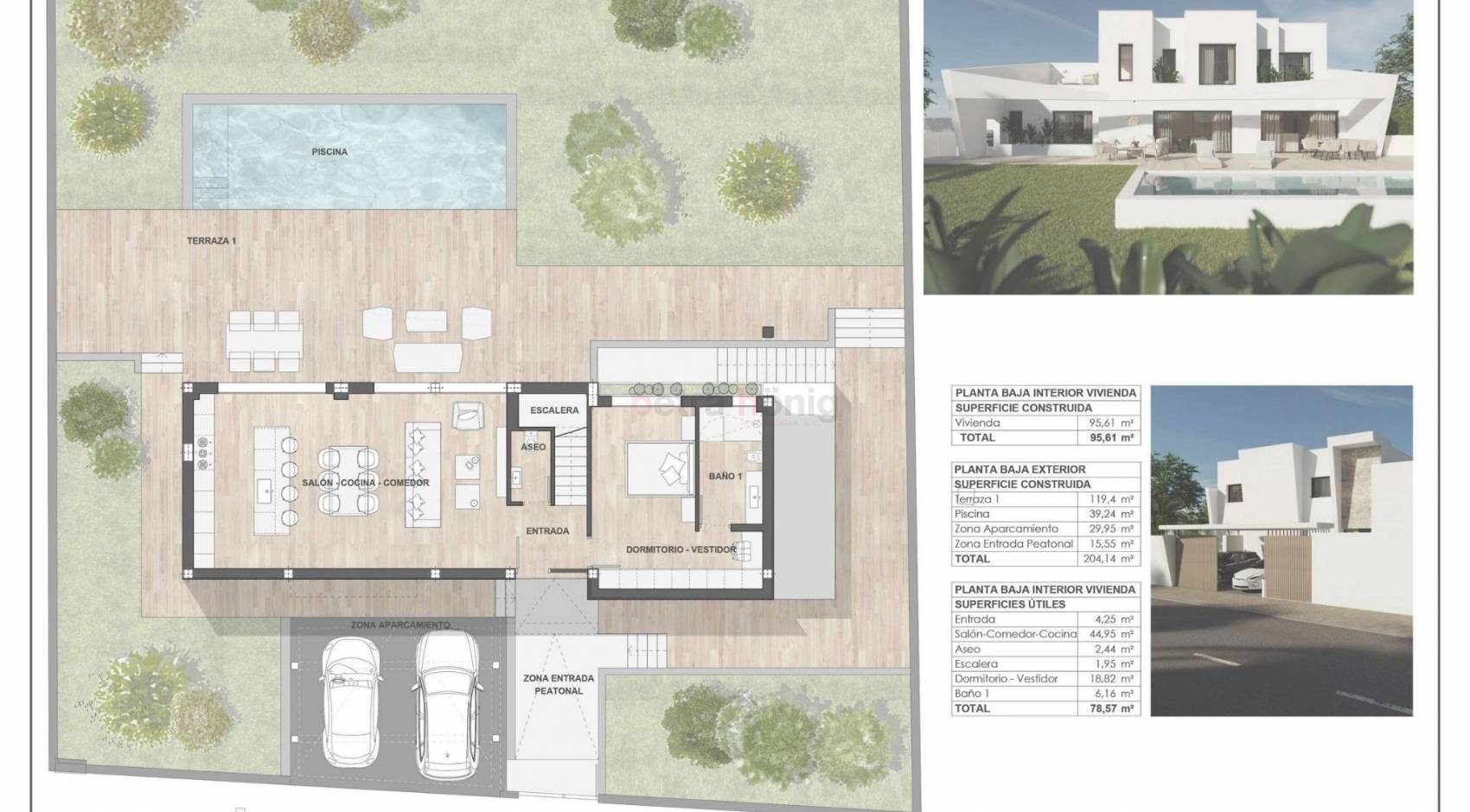 Neubau-Projekte - Einfamilienhaus - Polop - Alberca