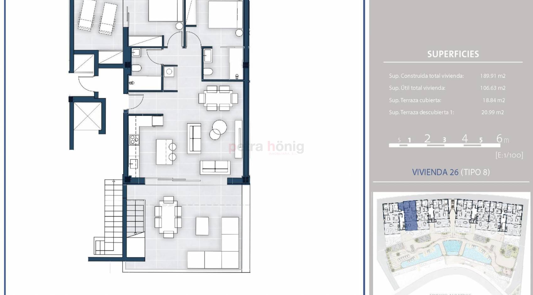 Neubau-Projekte - Apartment - Arenal d´en Castell - pueblo