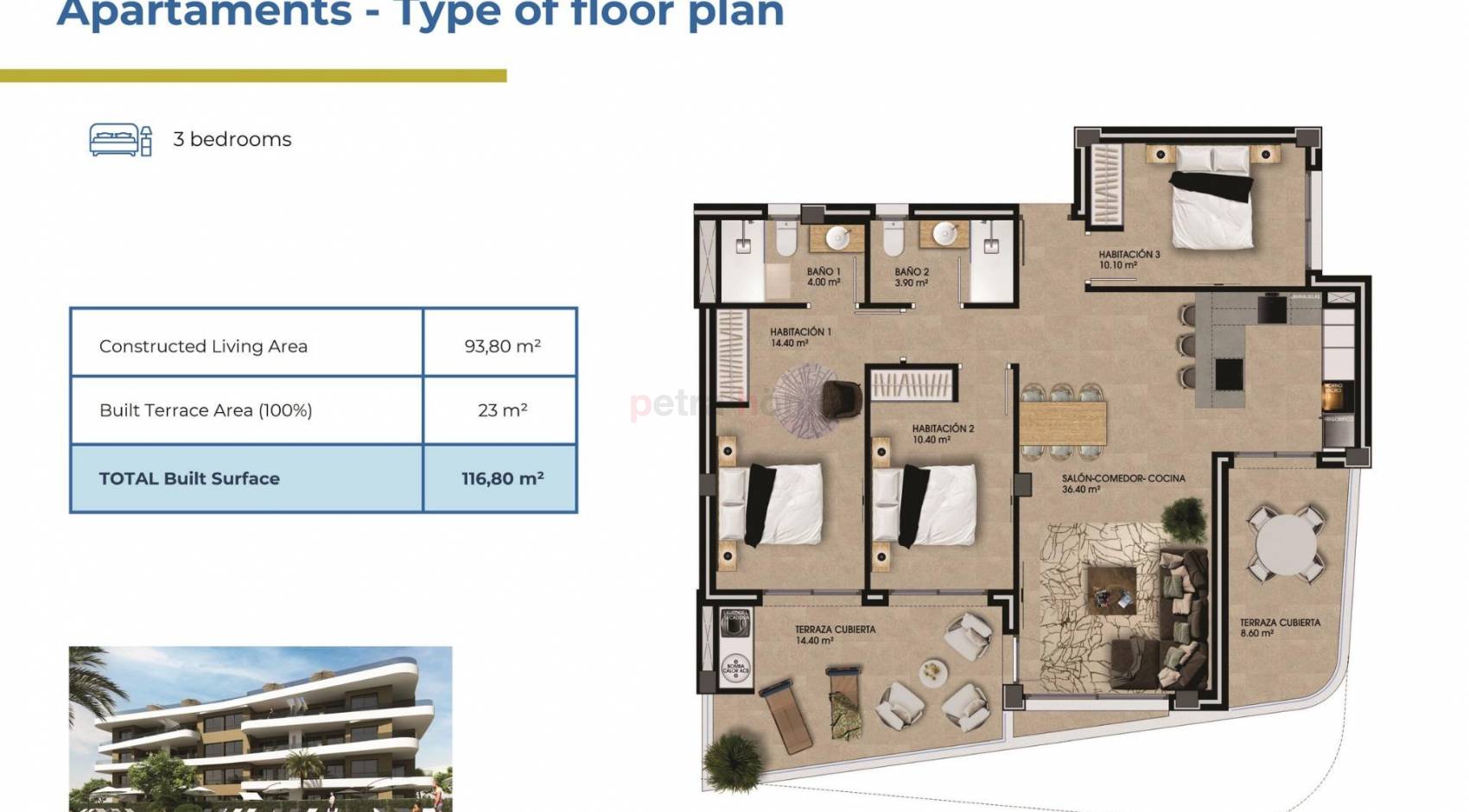 Neubau-Projekte - Apartment - Orihuela Costa - Punta Prima