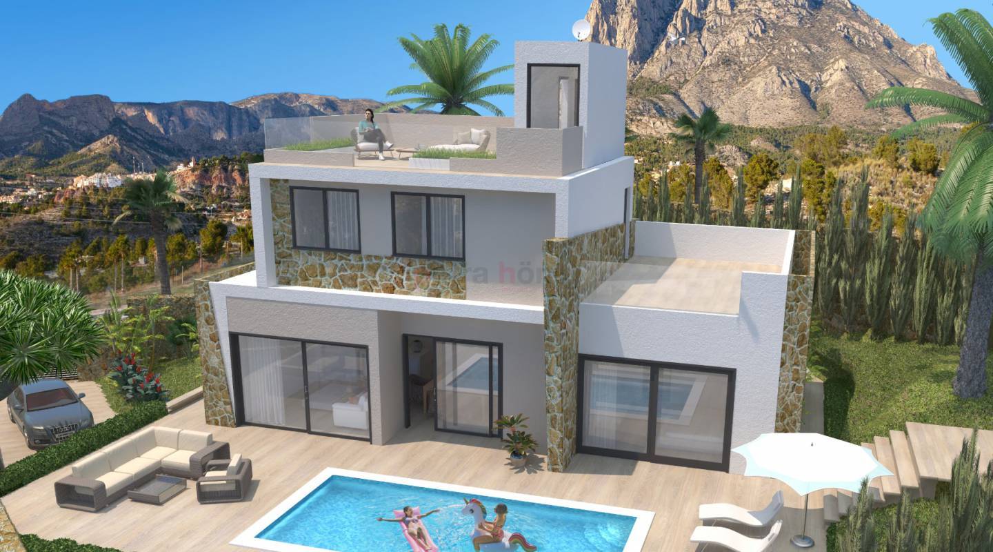 Obra Nueva - Chalet - Benidorm - Finestrat