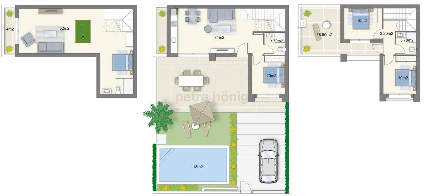 Neubau-Projekte - Einfamilienhaus - Ciudad Quesada - DOÑA PEPA - CIUDAD QUESADA