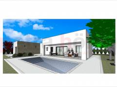 Neubau-Projekte - Einfamilienhaus - Pinoso - Lel