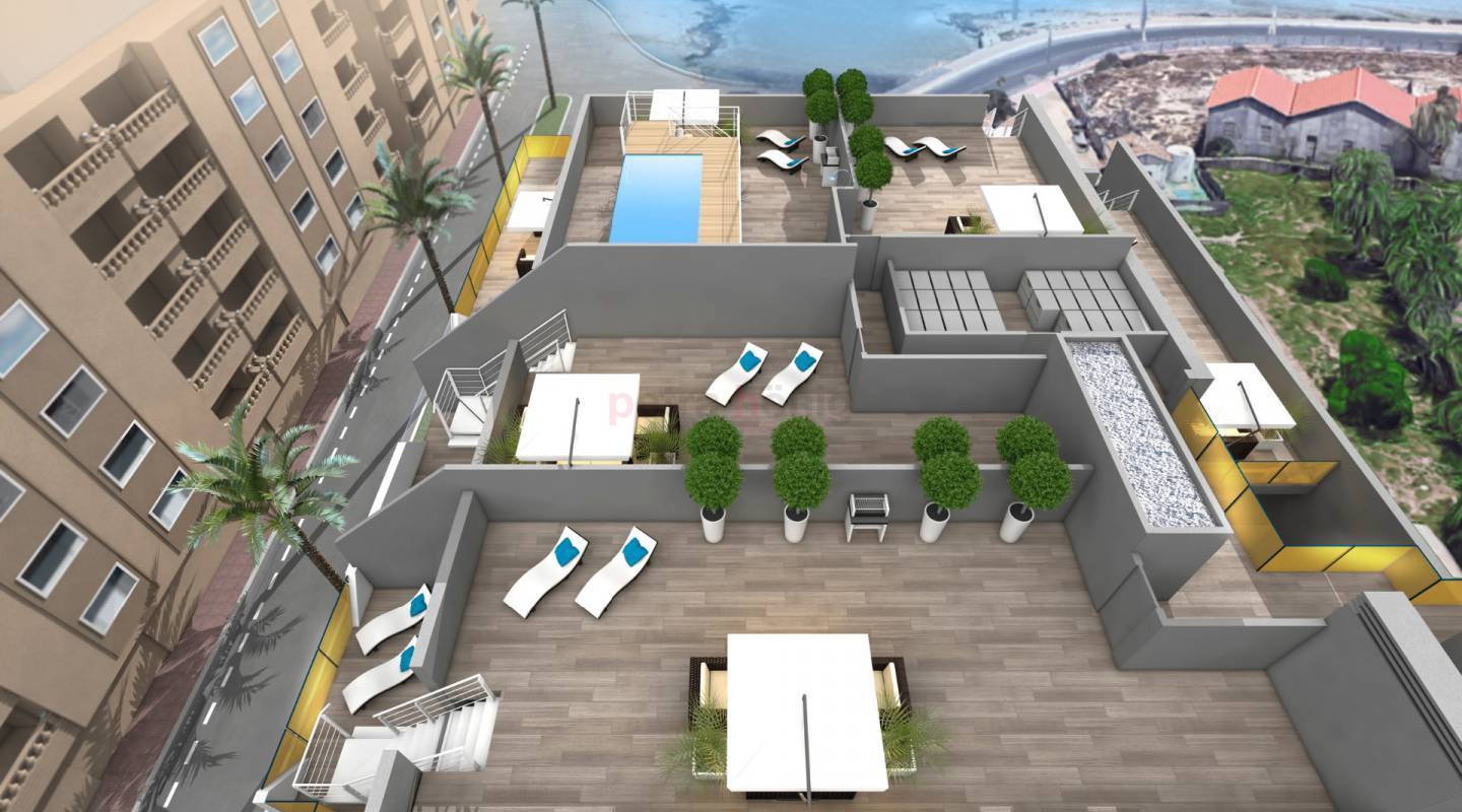 nieuw - Appartement - Torrevieja - Playa de los Locos