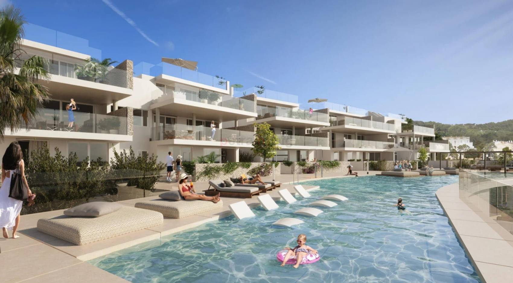 Neubau-Projekte - Apartment - Arenal d´en Castell - pueblo