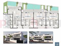 Neubau-Projekte - Bungalow - San Pedro del Pinatar - Las esperanzas