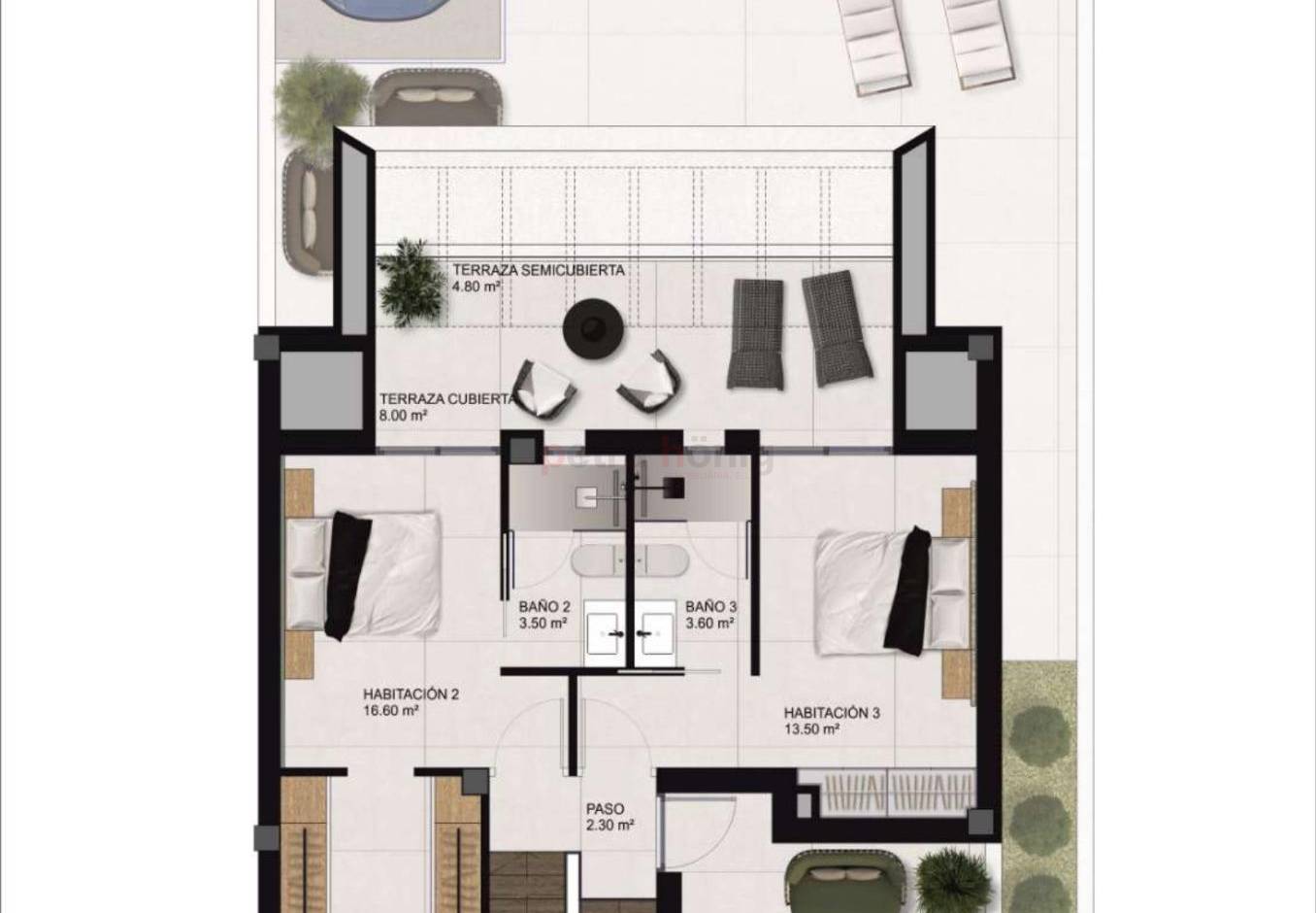 Neubau-Projekte - Doppelhaushälfte - Dolores - 03150