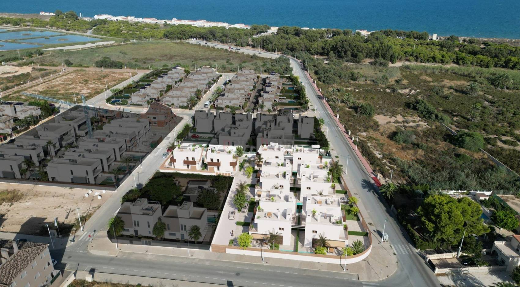 Neubau-Projekte - Einfamilienhaus - La Marina - El pinet
