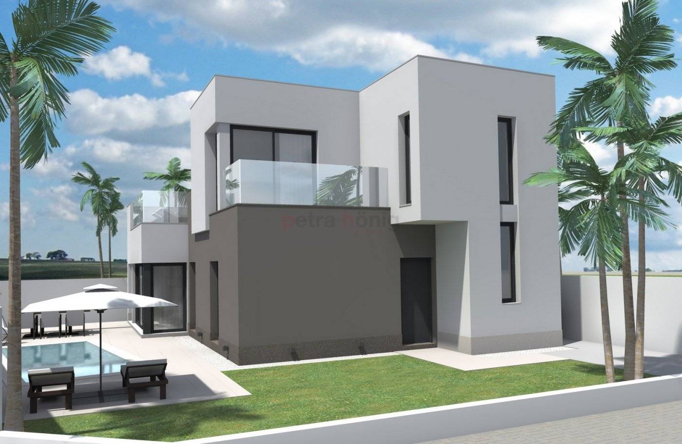 New build - Villa - Torrevieja - Aguas Nuevas