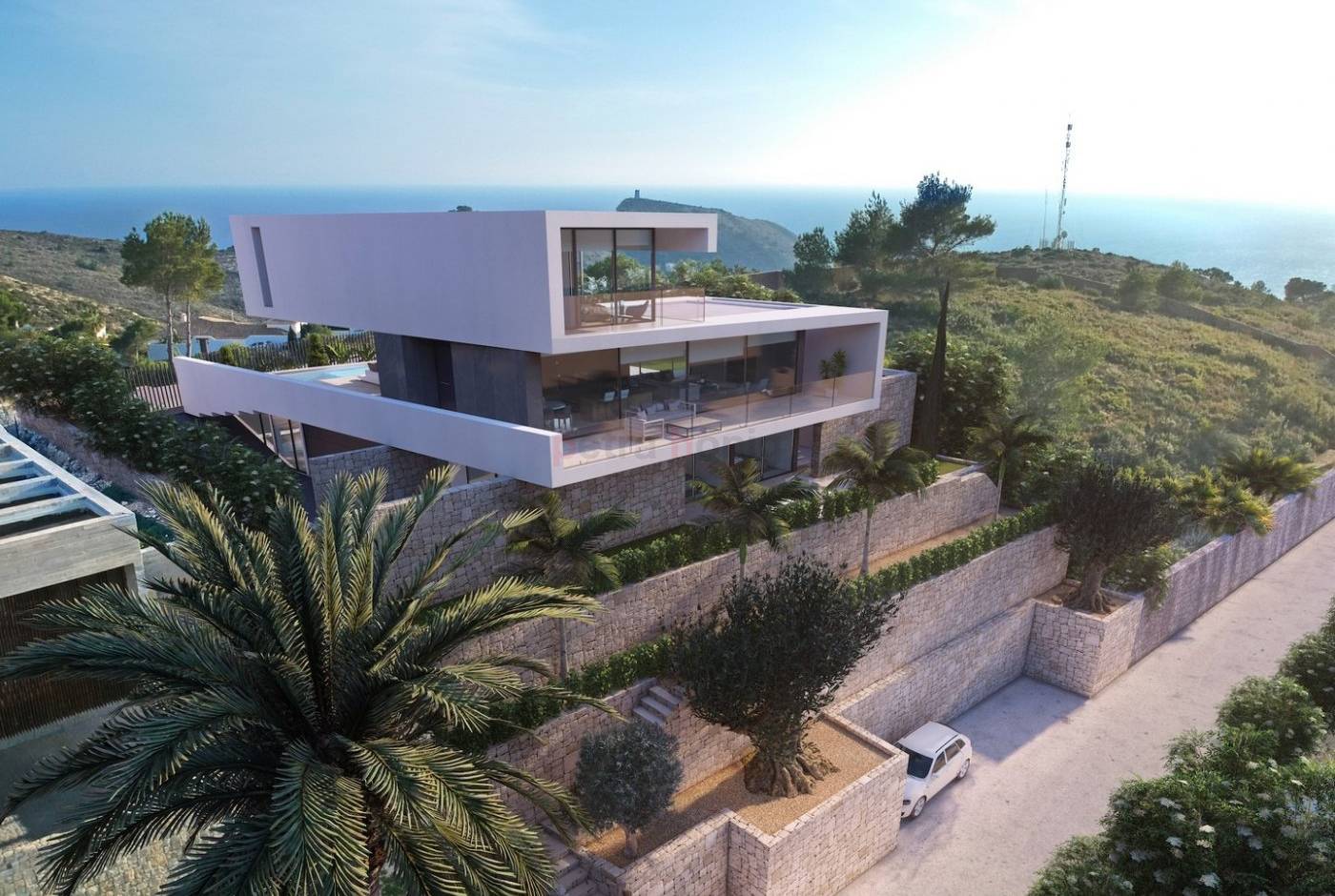Neubau-Projekte - Einfamilienhaus - Moraira - El Portet