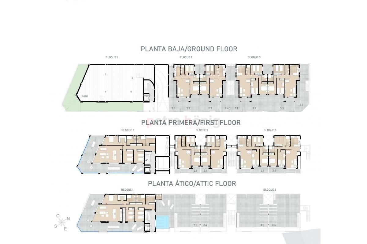 Neubau-Projekte - Bungalow - Pilar de La Horadada