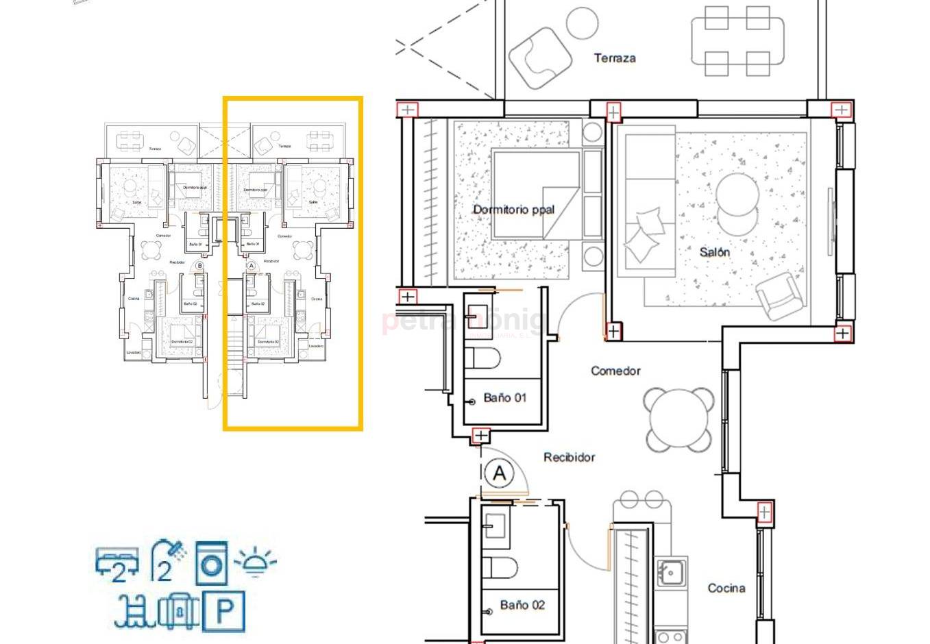 Neubau-Projekte - Apartment - Other areas - Serena Golf