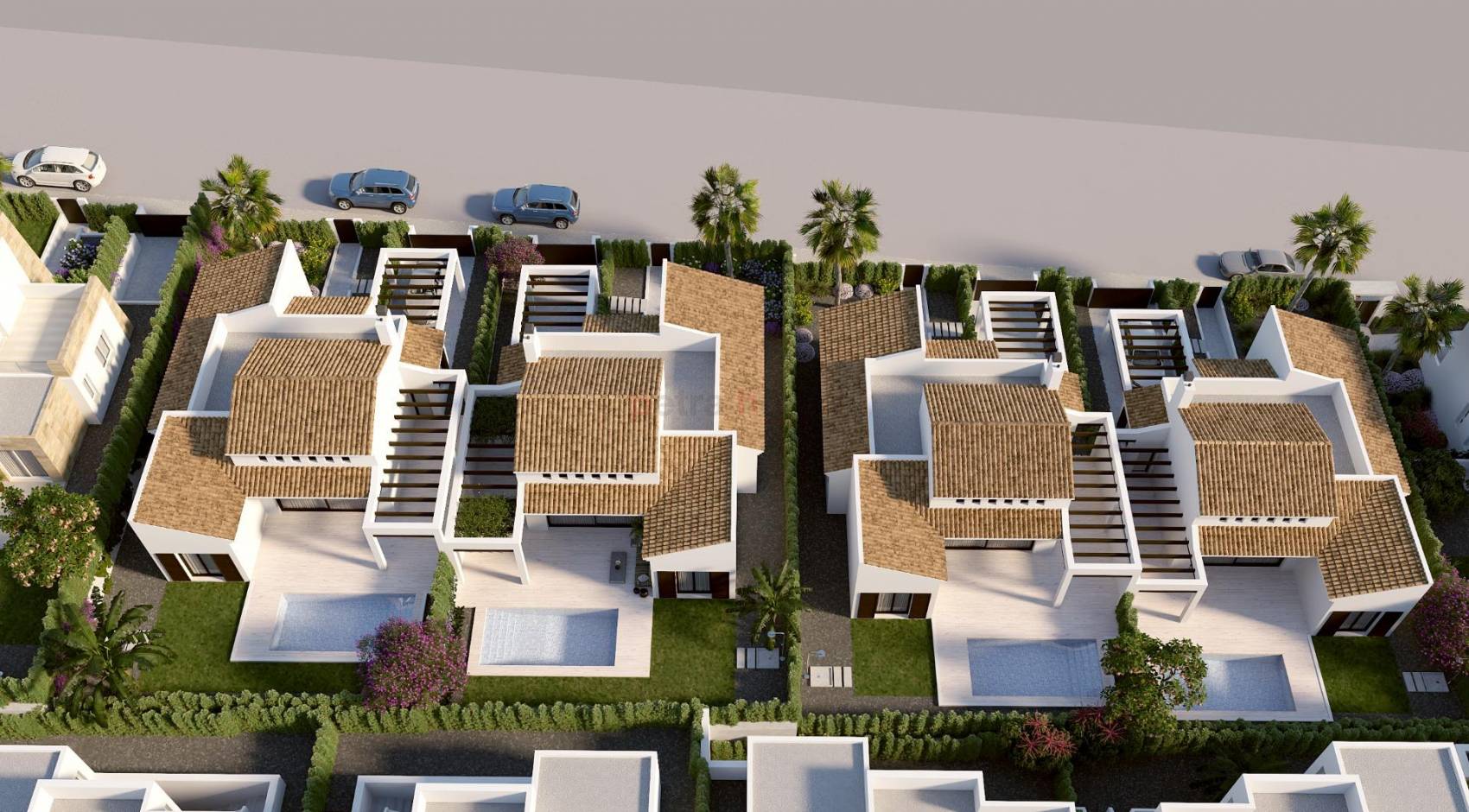 Neubau-Projekte - Einfamilienhaus - Algorfa - Castillo De Montemar