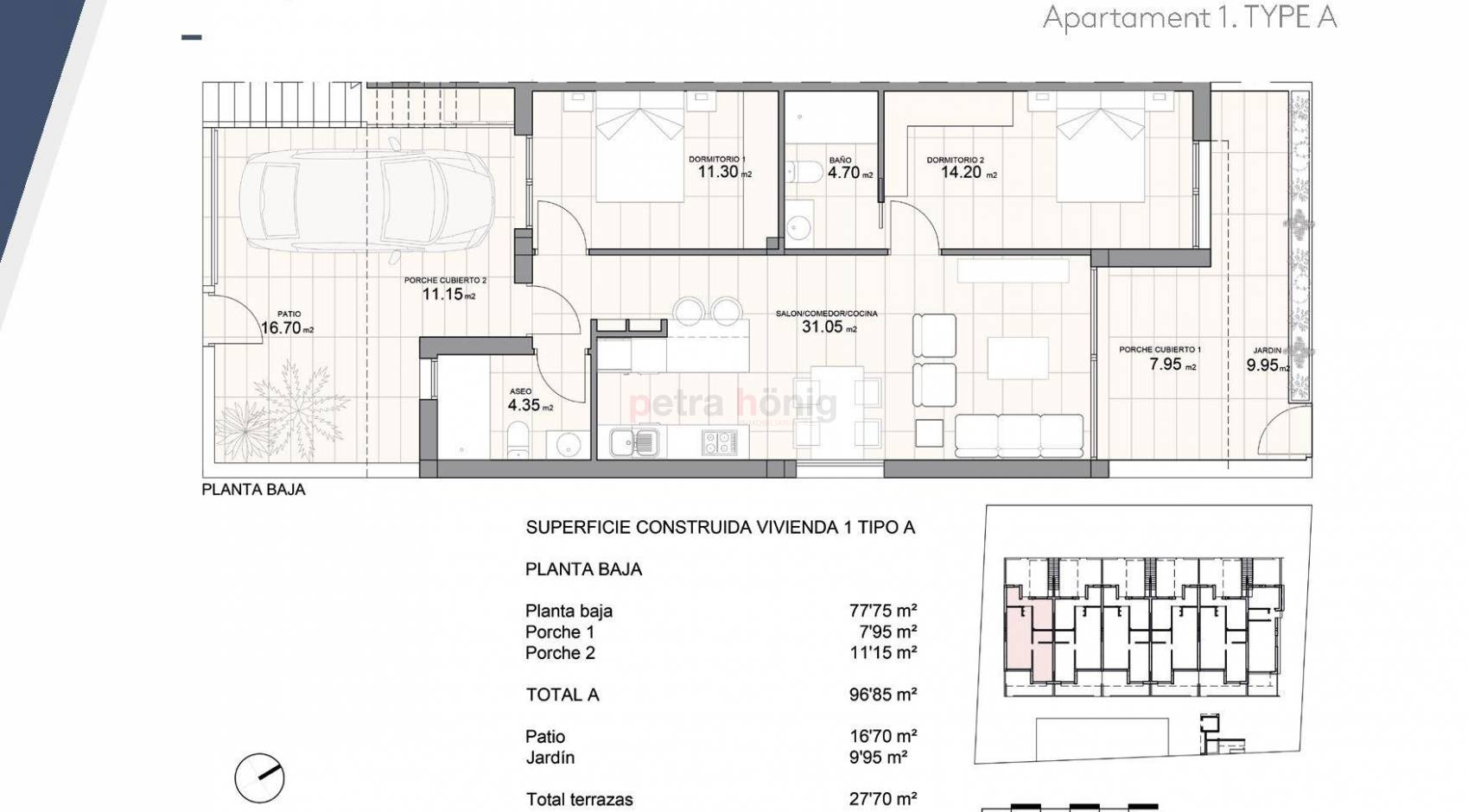 New build - Bungalow - Pilar de La Horadada - Zona Pueblo