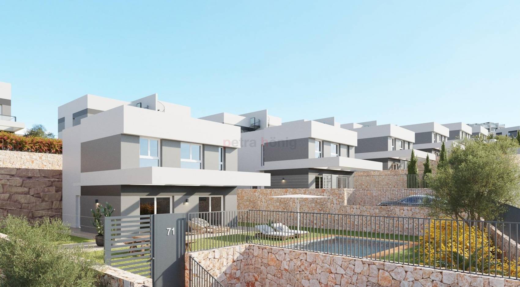 Neubau-Projekte - Einfamilienhaus - Finestrat - Balcon de finestrat
