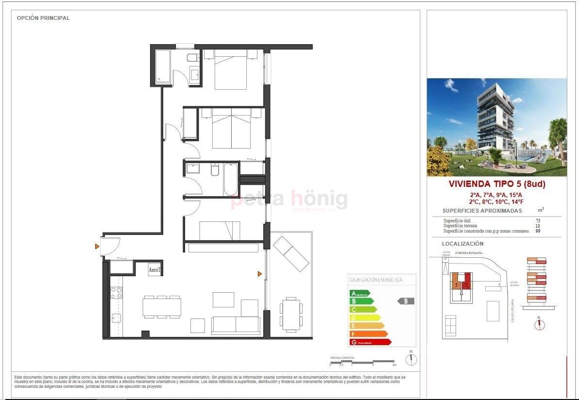 Obra Nueva - Apartamento - Other areas - Saladar