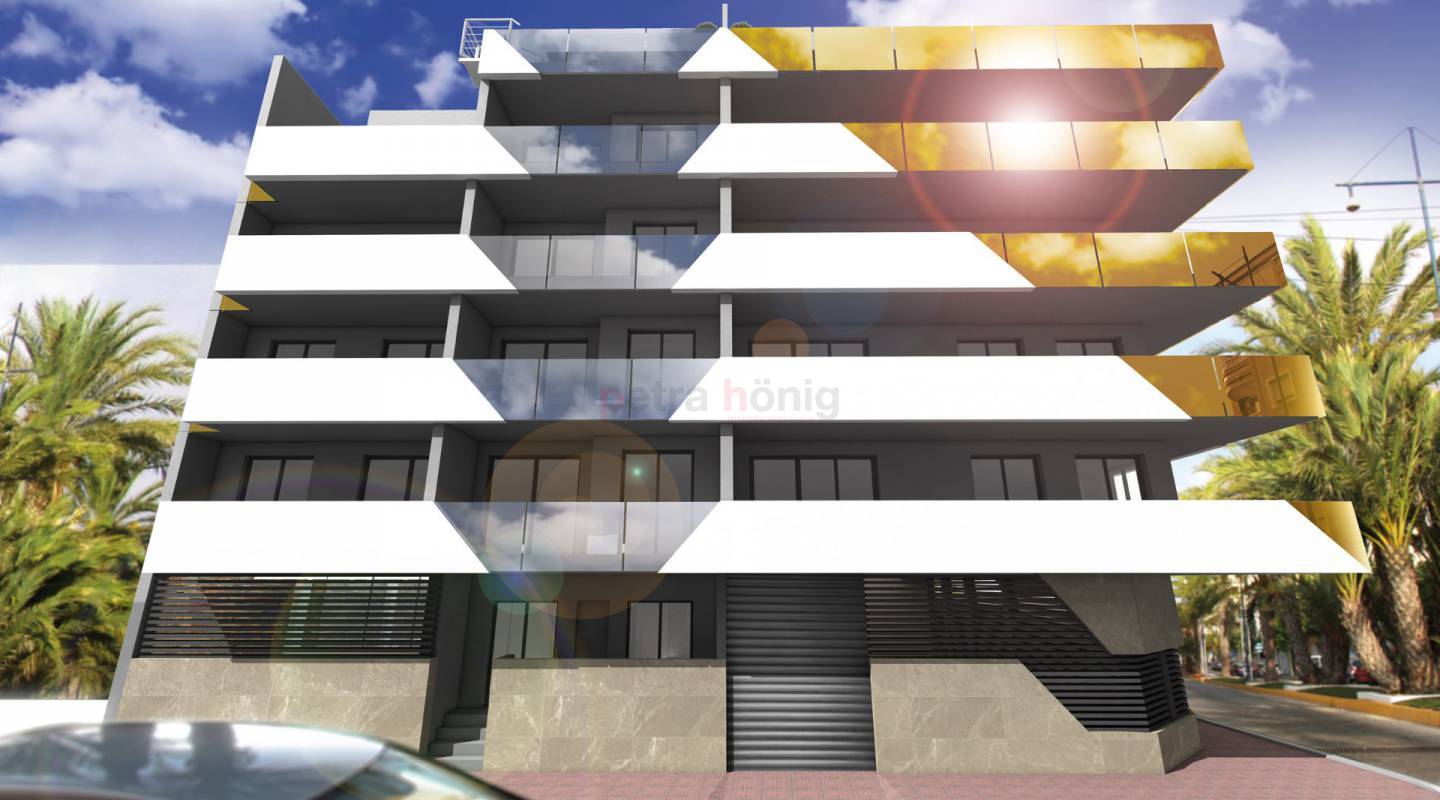 Neubau-Projekte - Apartment - Torrevieja - Playa de los Locos