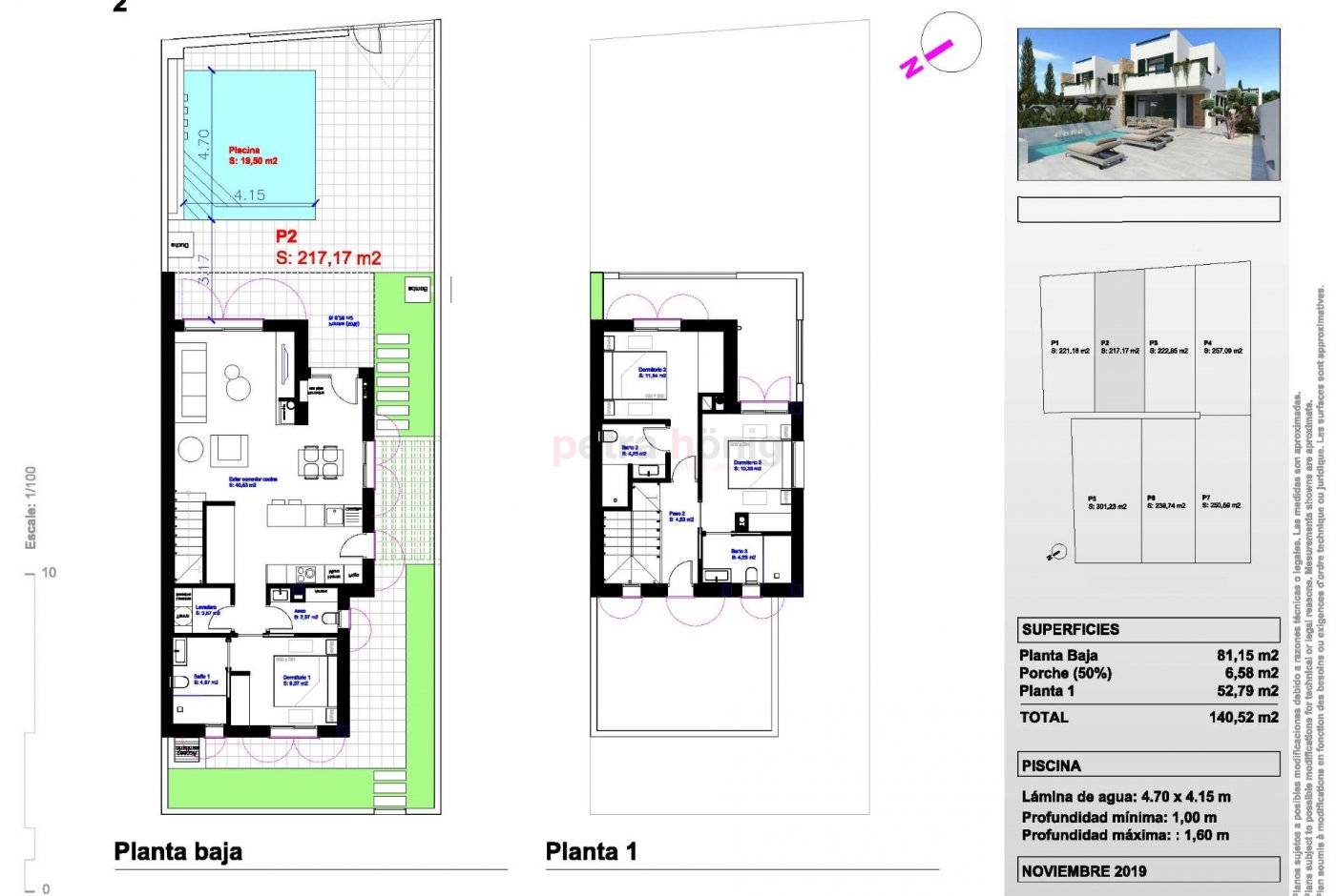 Neubau-Projekte - Doppelhaushälfte - Daya Nueva - Centro