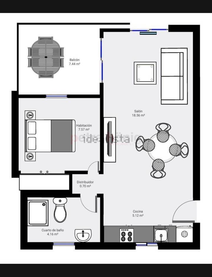 Gebrauchtobjekte - Apartment - Denia - Km 3