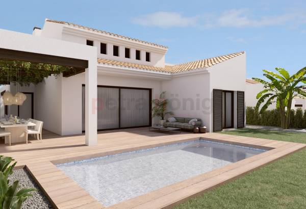 Einfamilienhaus - Neubau-Projekte - Algorfa - Castillo De Montemar
