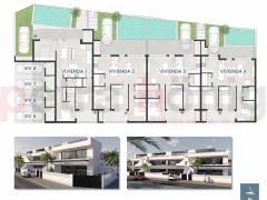 New build - Bungalow - San Pedro del Pinatar - Las esperanzas