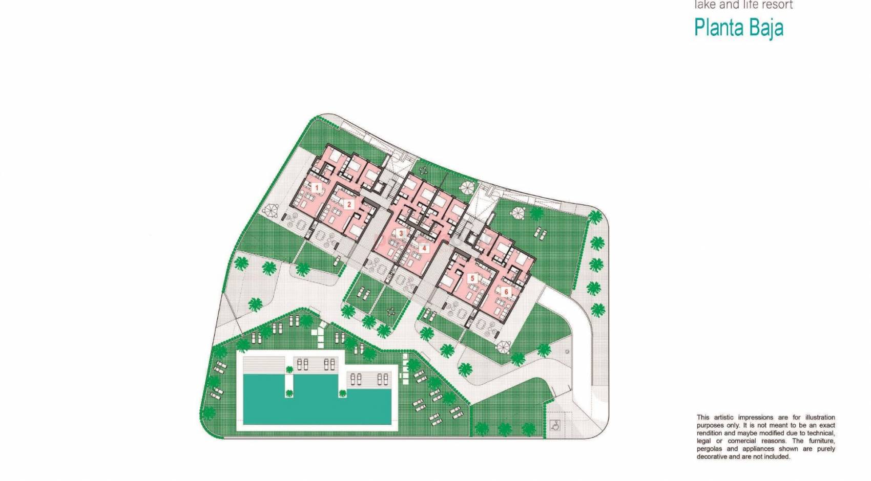 New build - Apartment - Other areas - Santa Rosalia Lake And Life Resort