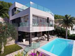 Neubau-Projekte - Einfamilienhaus - Calpe