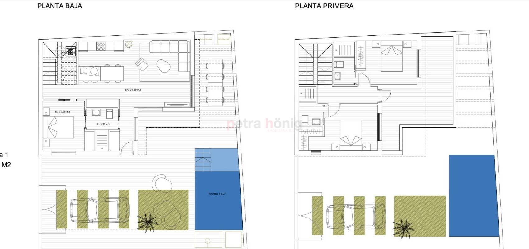 Neubau-Projekte - Einfamilienhaus - San Pedro del Pinatar - Pueblo