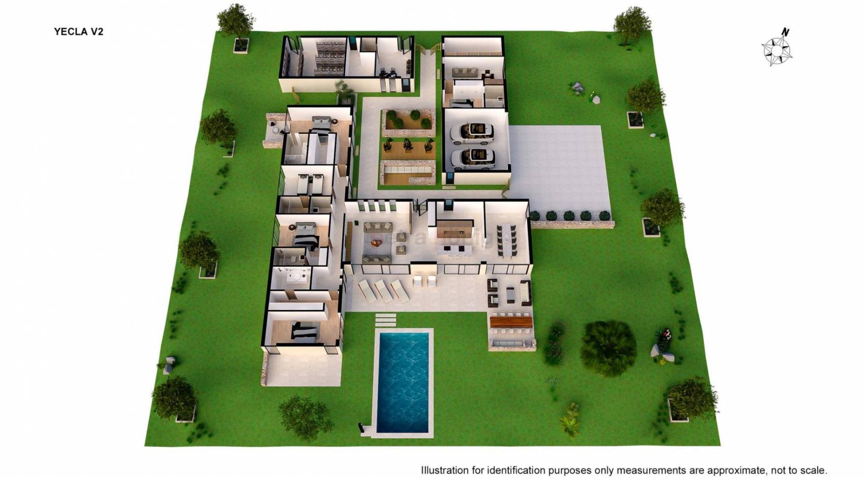 Neubau-Projekte - Einfamilienhaus - Other areas - Yecla