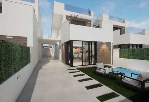 Einfamilienhaus - Neubau-Projekte - Los Alczares - Playa La Concha